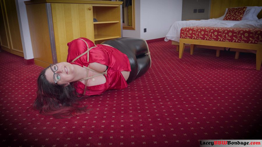 Lacey Calls to be Cuffed and Hogtied HD