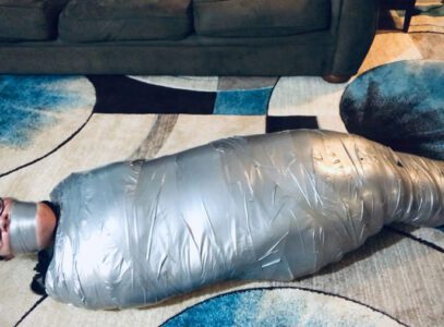 Bluehearts Gagged Fantasies – Mummification enjoyment