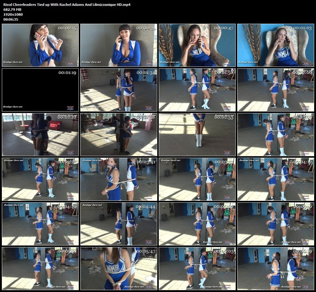 Rival Cheerleaders Tied up With Rachel Adams And Lilmizzunique HD.mp4