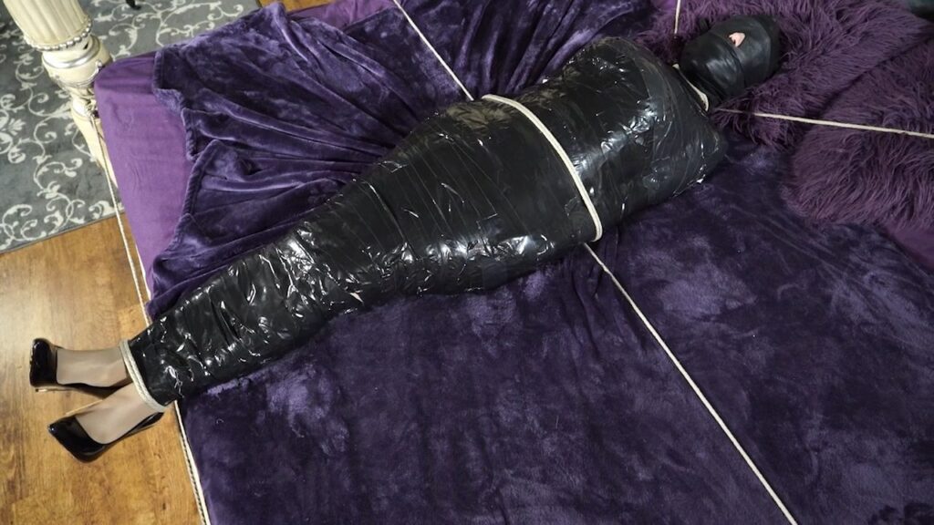 Mummified thief – Bondage: JJ Plush, Born to be Bound