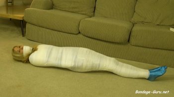Dakkota Grey – Super D’s Mummification Mishap – Cinched and Secured