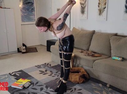 Lexi’s Attitude Adjustment – Cinched and Secured