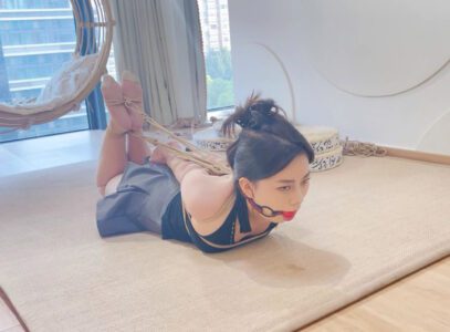 Ultraman Cool Bondage – Girl Hogtied Drooling for 1 hour