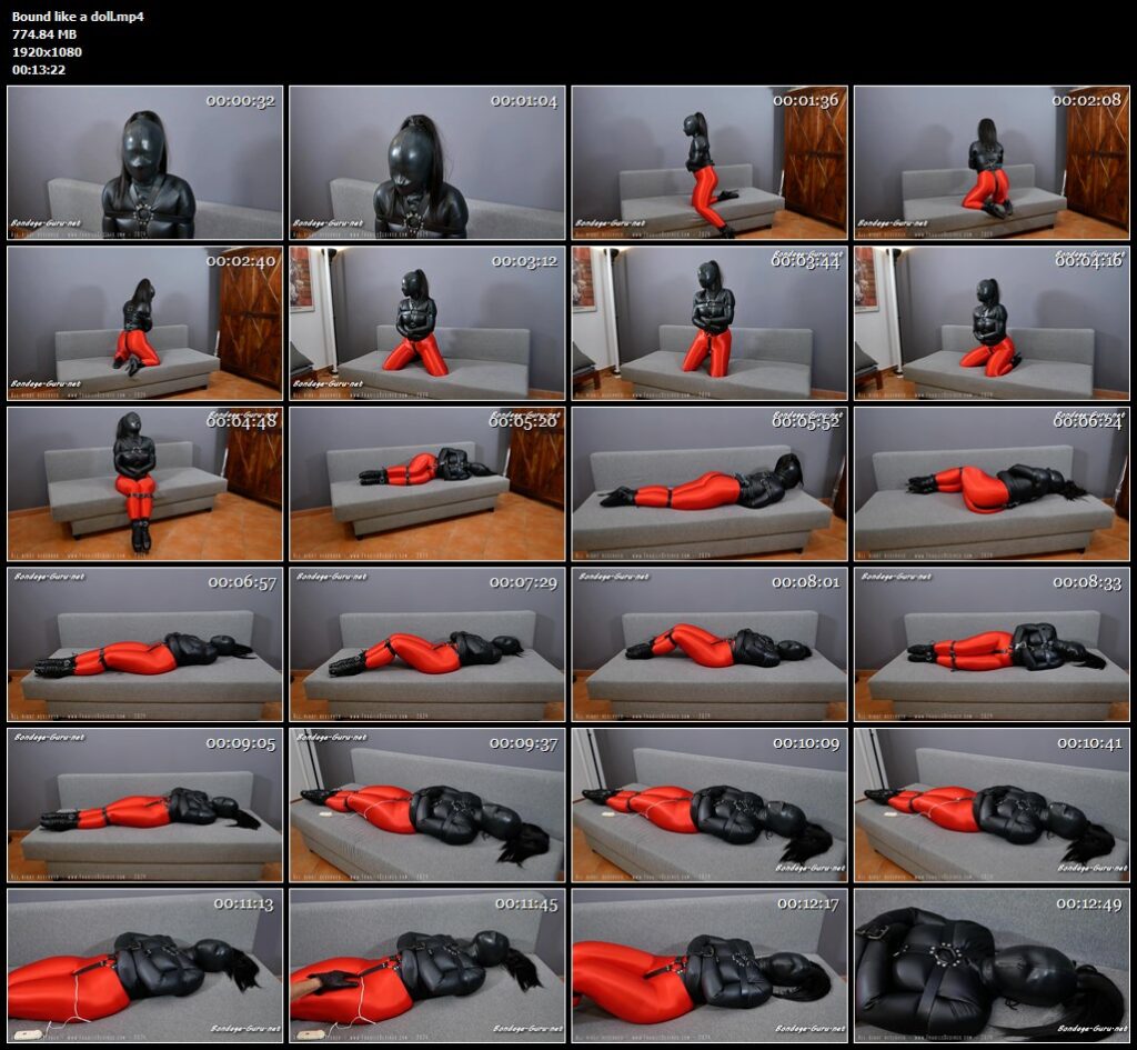 Bound like a doll.mp4