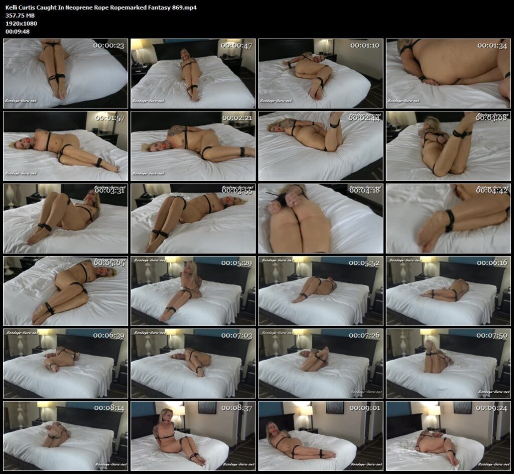 Kelli Curtis Caught In Neoprene Rope Ropemarked Fantasy 869.mp4