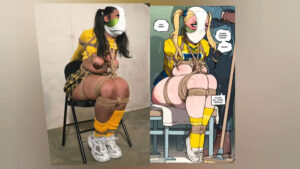 Calisa’s Bondage Diaries – Calisa’s Artbook: The Cheerleader