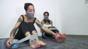 Spanish Ties – Peach and Pilu’s duct tape massages